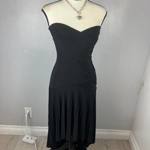 Y2k gothic tube dress